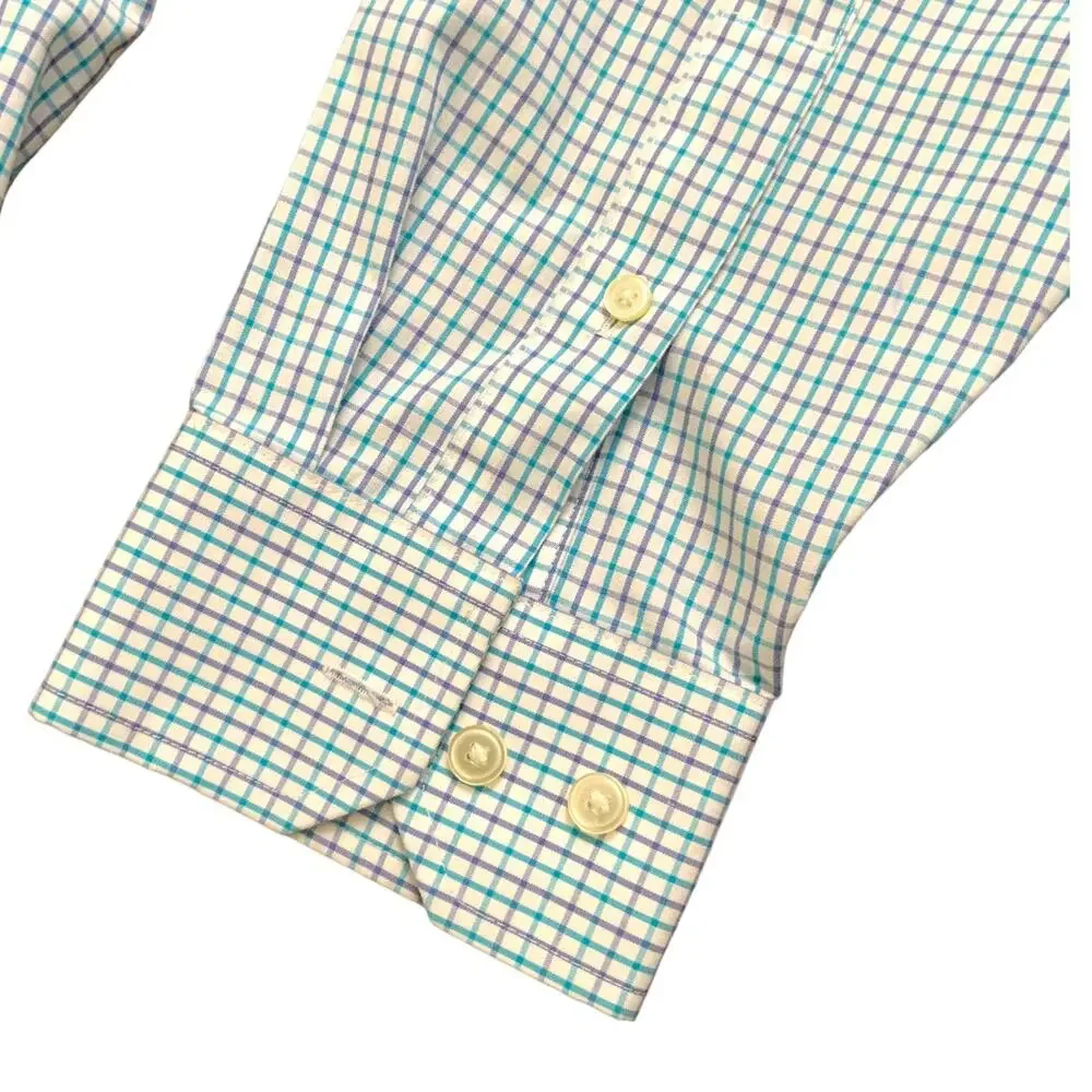 Banana Republic teal purple